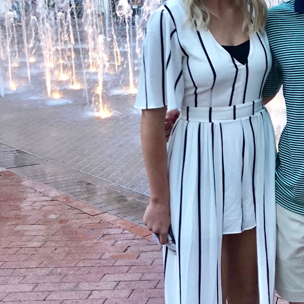 Striped Romper